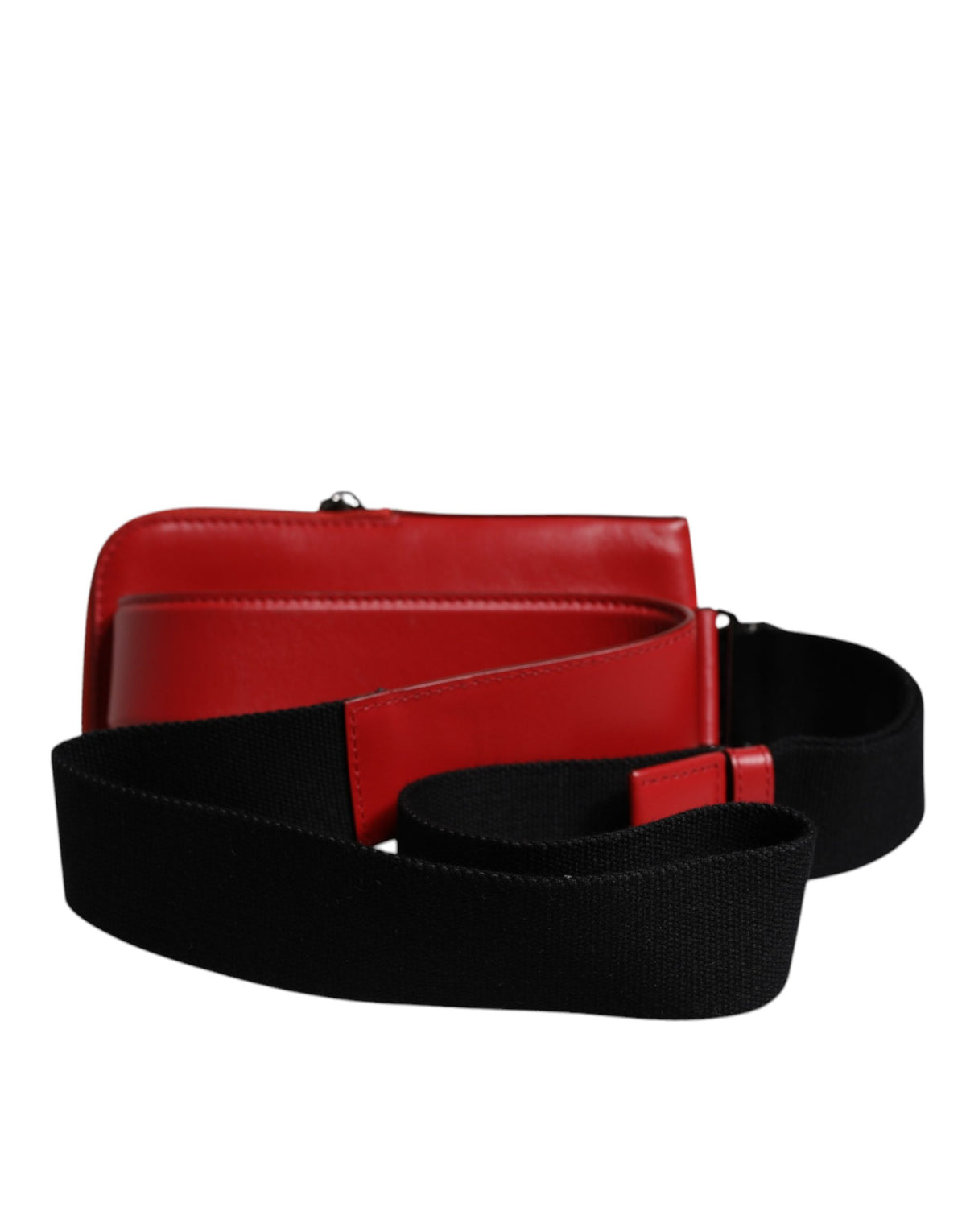 Bolso Bandolera con Tarjetero de Piel de Becerro Roja