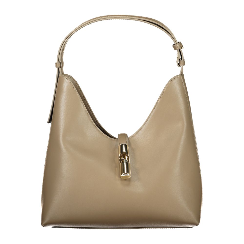 Bolso de cuero verde para mujer
