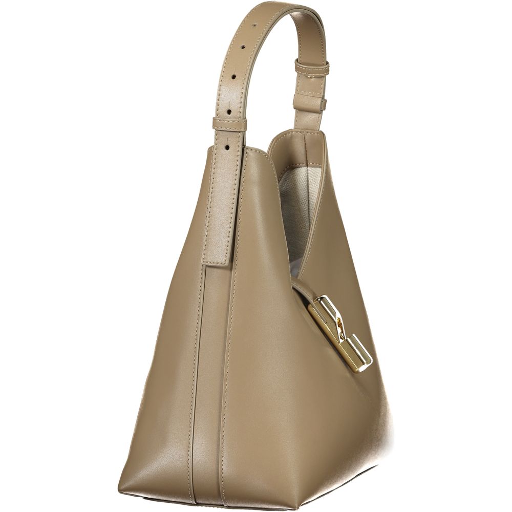 Bolso de cuero verde para mujer