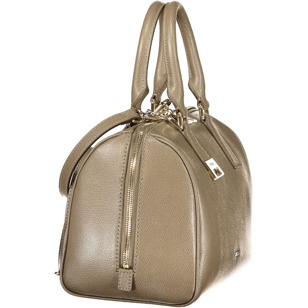 Bolso de cuero verde para mujer