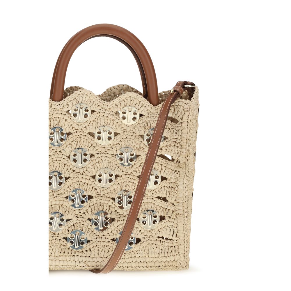 Bolso de mano Rabanne 1969 Disc de rafia