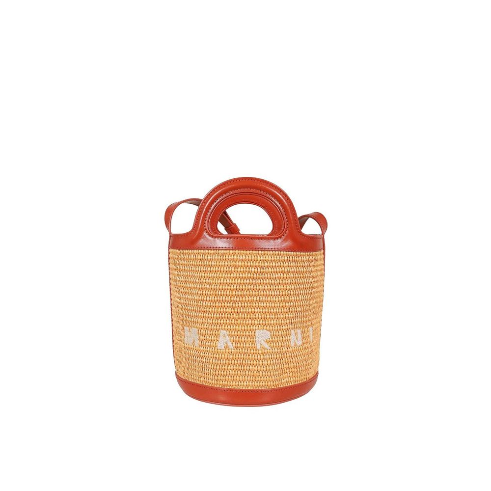 Marni Raffia Bag with Shoulder Carry Option