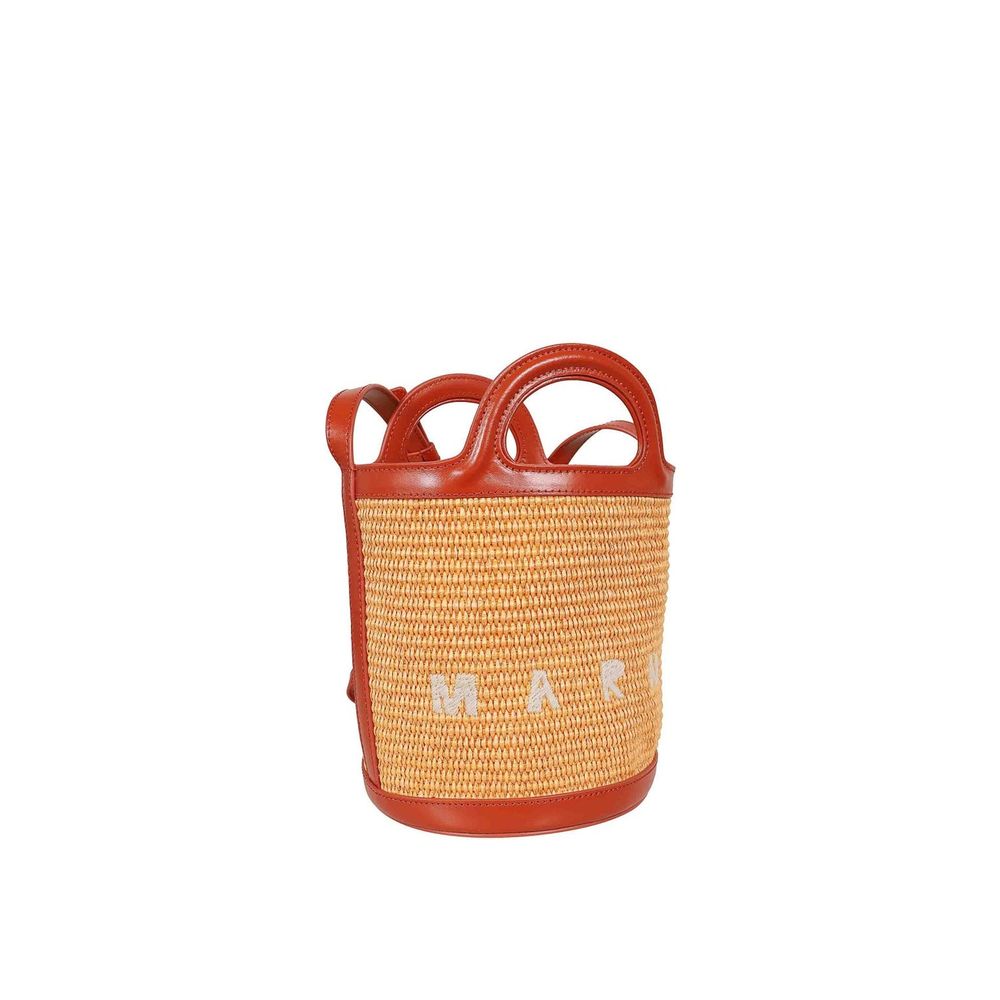 Marni Raffia Bag with Shoulder Carry Option
