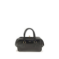 Handtasche aus schwarzem Lammleder