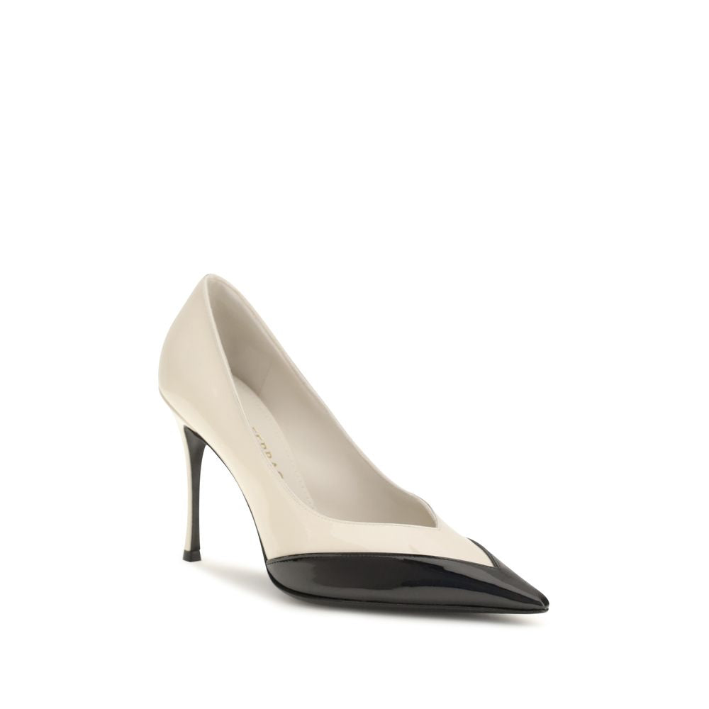 Ferragamo pumps met hoge hak