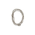 Brown Silver Bracelet