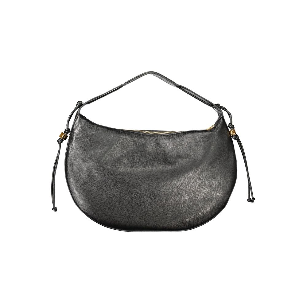Black Leather Handbag