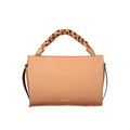 Braune Lederhandtasche