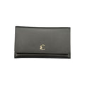 Schwarze Lederhandtasche