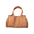 Braune Lederhandtasche
