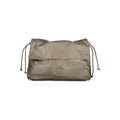 Bolso de piel marrón para mujer