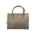 Braune Lederhandtasche