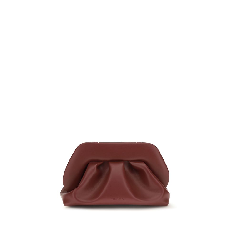 Bordeaux Vegan-Leder-Clutch