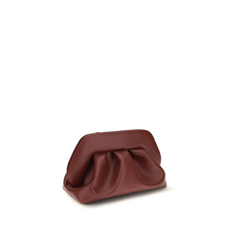 Bordeaux Vegan-Leder-Clutch