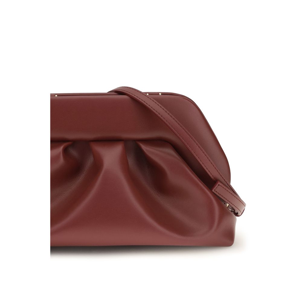 Bordeaux Vegan-Leder-Clutch