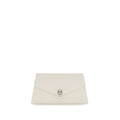 White Calf Leather Bos Taurus Clutch Bag