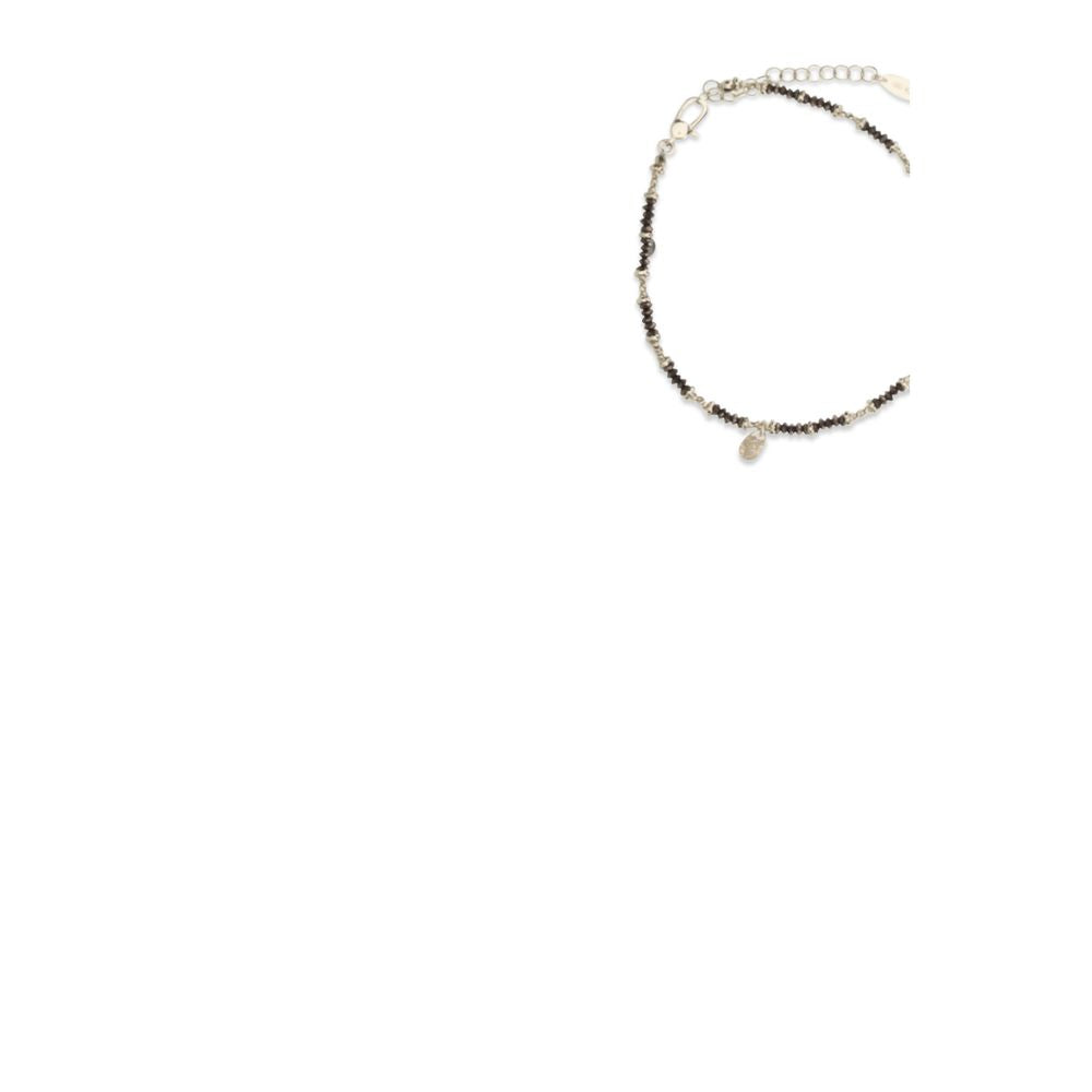 Brunello Cucinelli Anklet with 925 Sterling Silver Beads
