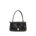 Black Calf Leather Bos Taurus Shoulder Bag