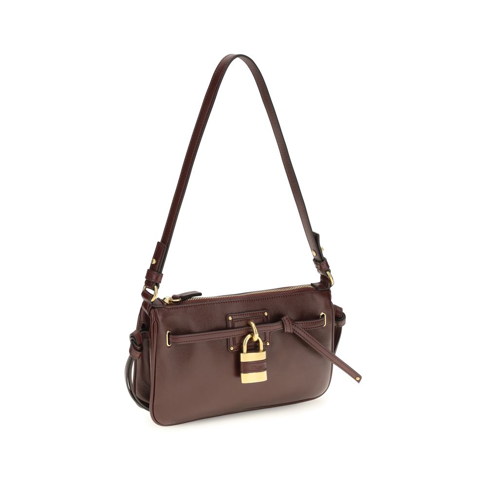 Bordeaux Calf Leather Bos Taurus Shoulder Bag
