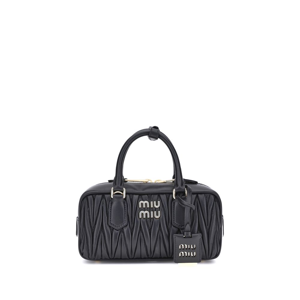 Miu Miu Arcadie Handbag with Shoulder Carry Option