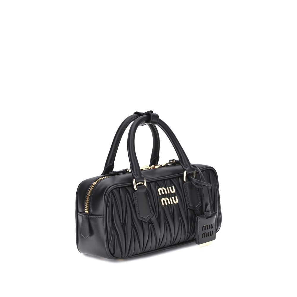 Miu Miu Arcadie Handbag with Shoulder Carry Option