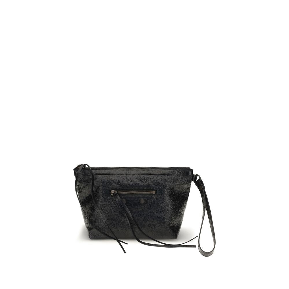 Clutch van zwart kalfsleer Bos Taurus