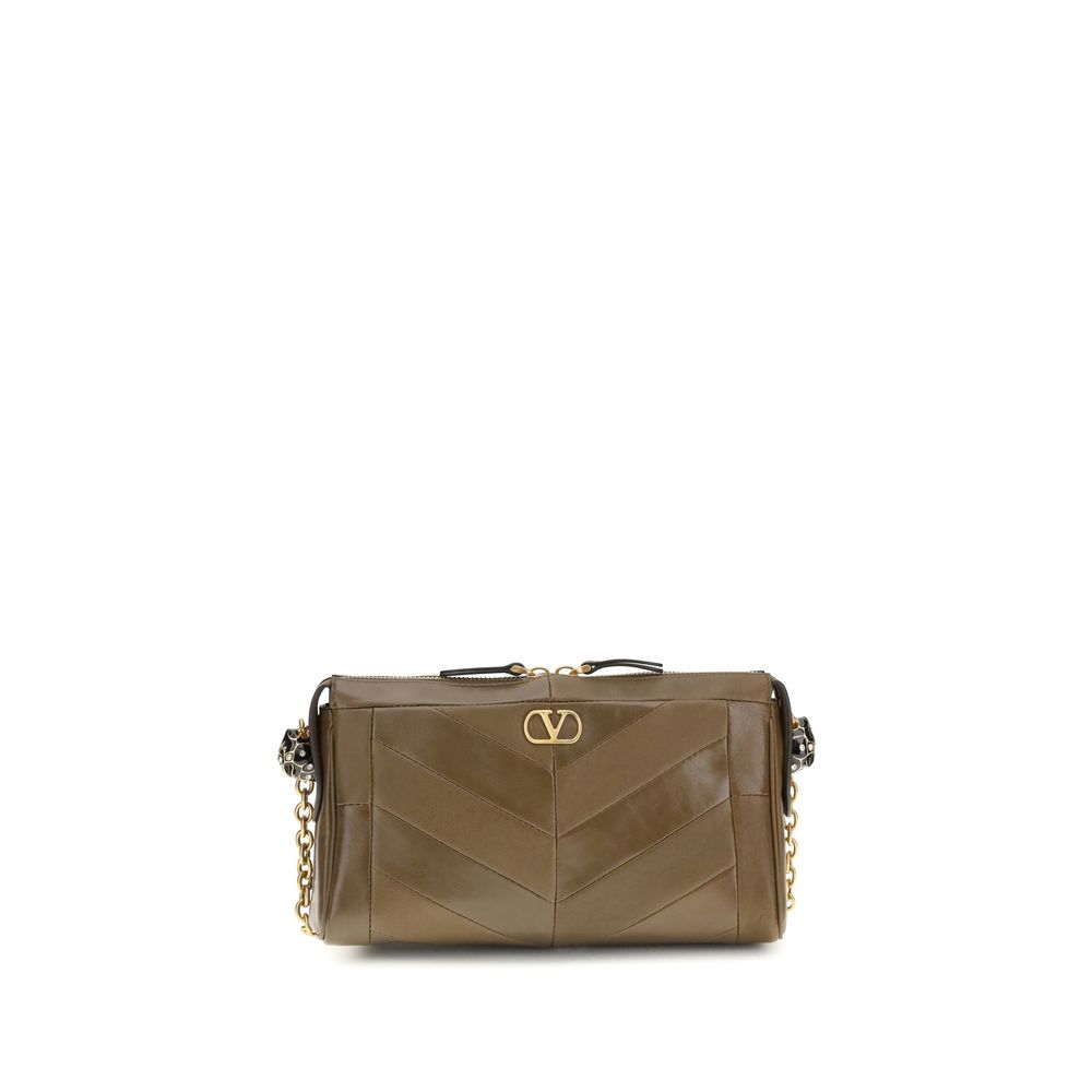 Valentino Garavani Panthea Chevron schoudertas met crossbody-optie