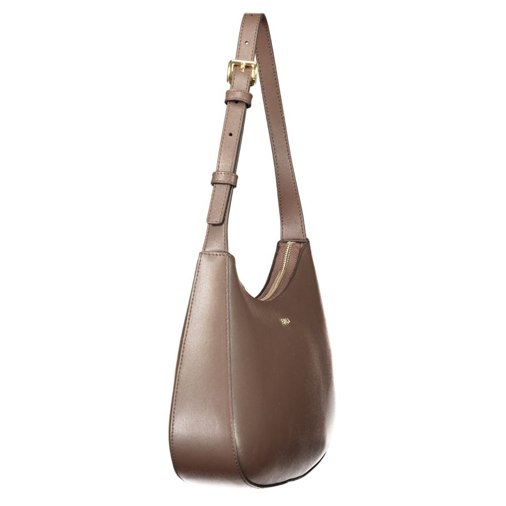 Damenhandtasche aus braunem Leder