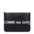 Black Leather Clutch Bag