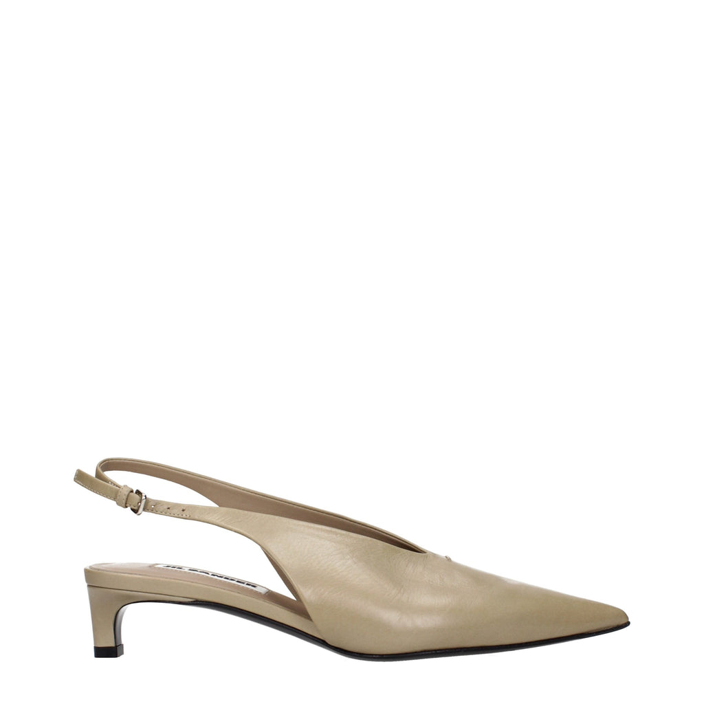 Jil Sander Leather Pumps