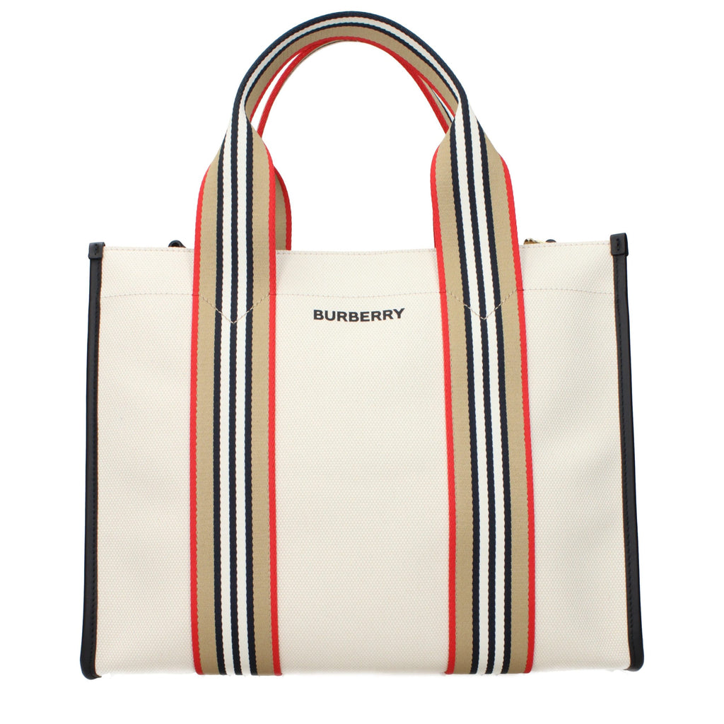Bolso de tela beige