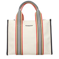 Bolso de tela beige