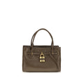 Bolso de Hombro de Piel Búfalo Marrón
