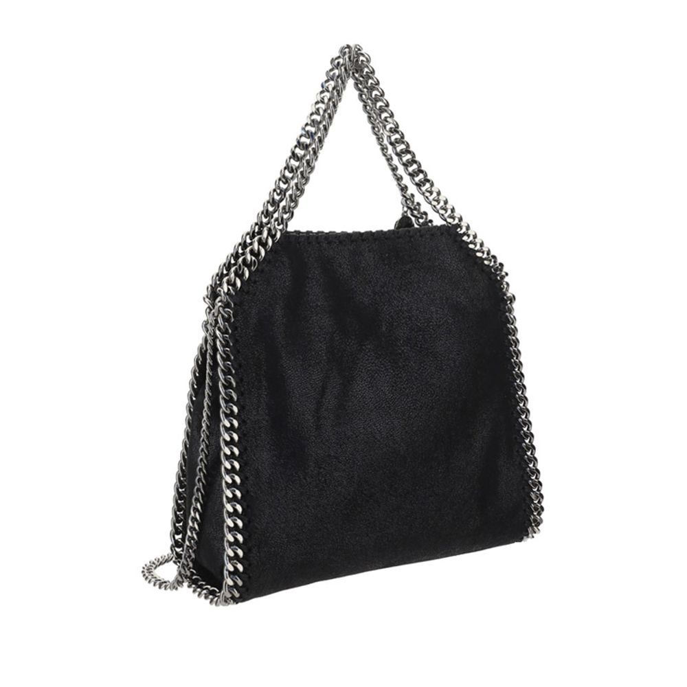 Black Polyester Handbag