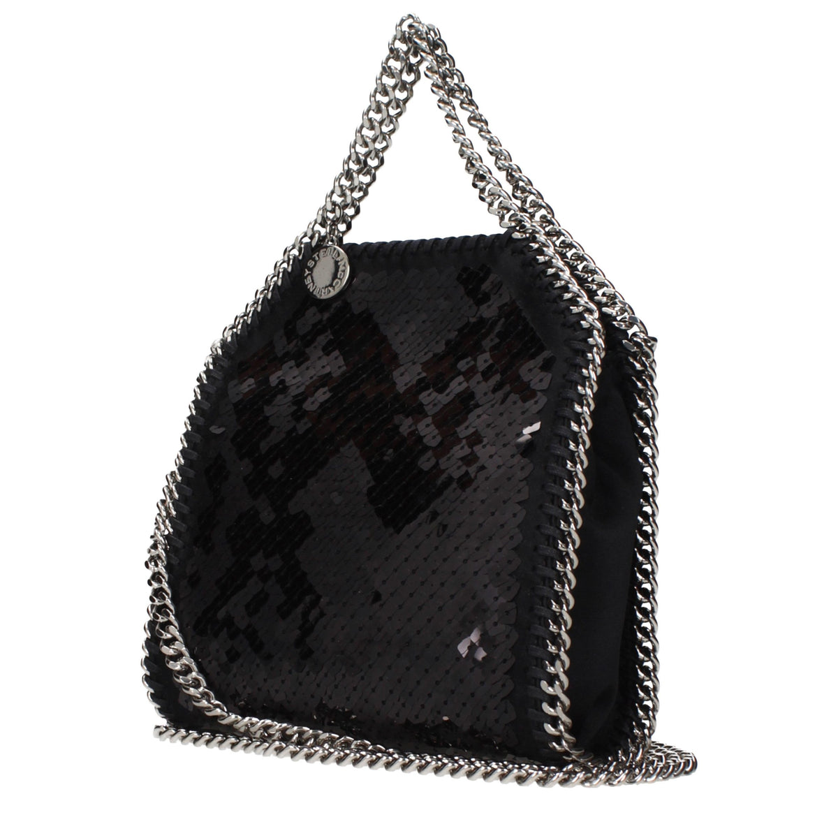 Black Fabric Handbag