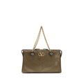 Bicolor Napa Leather / Calf Bos Taurus Shoulder Bag
