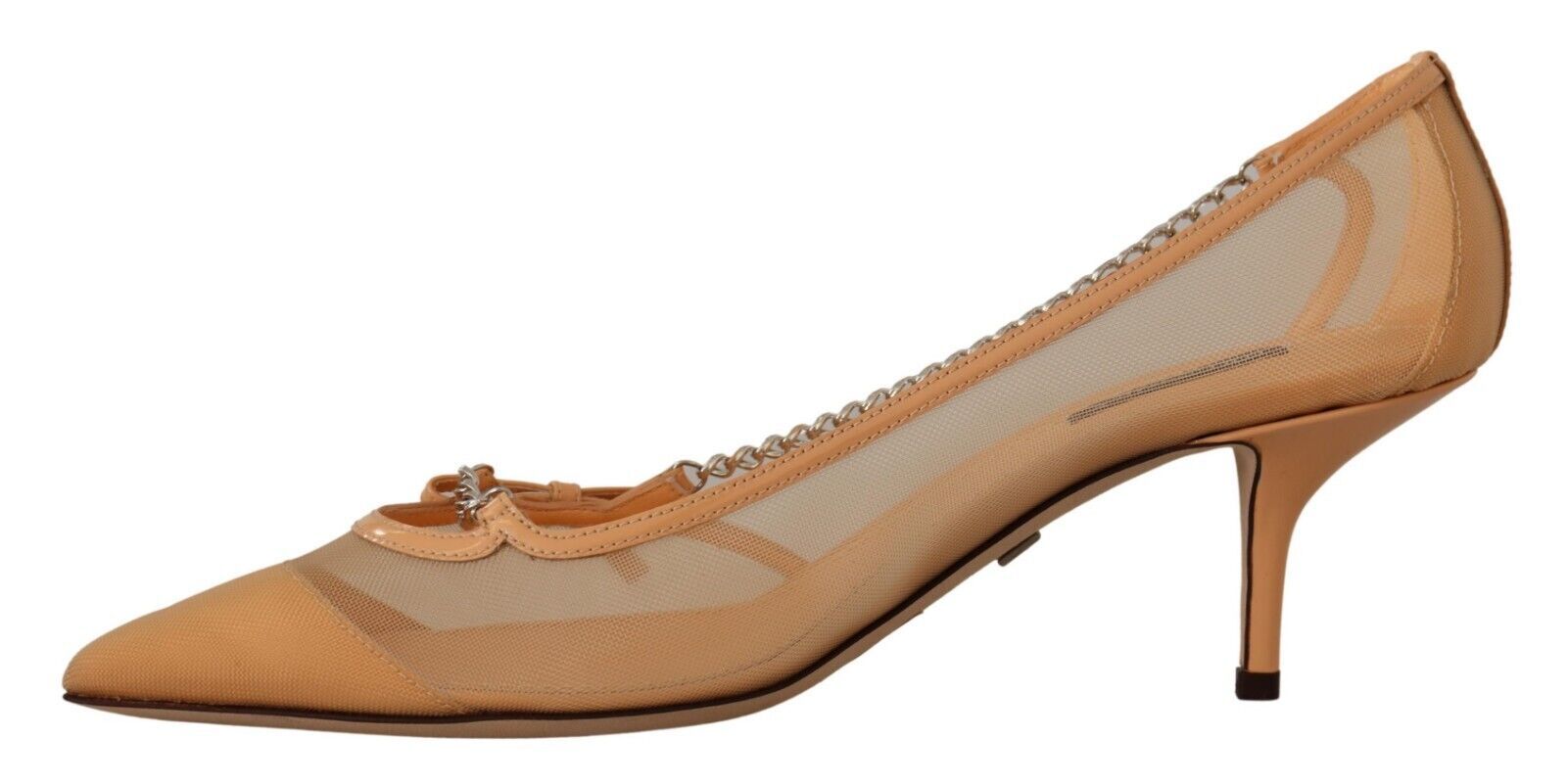 Dolce & Gabbana Mesh Leather Pumps