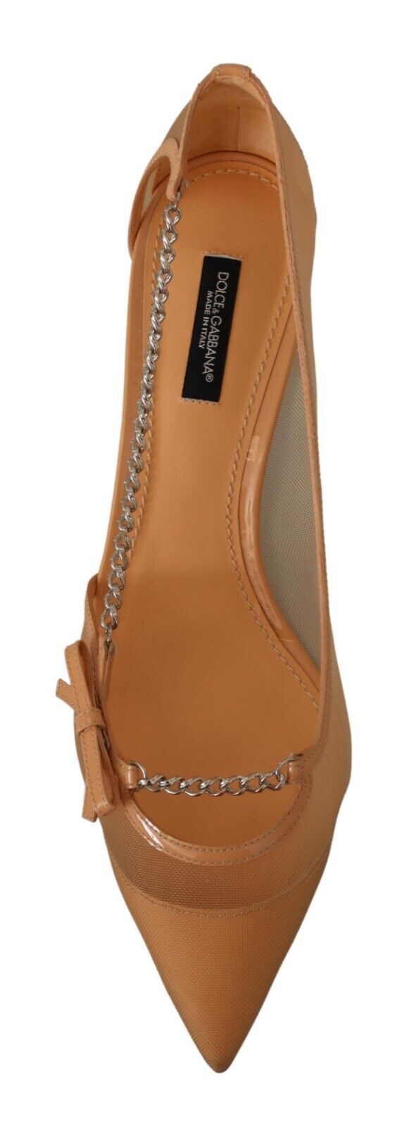Dolce & Gabbana Mesh Leather Pumps