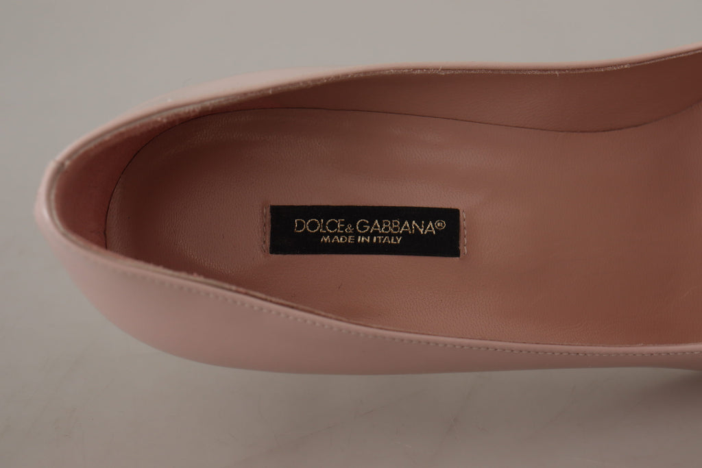 Dolce & Gabbana Patent Leather Kitten Heel Pumps