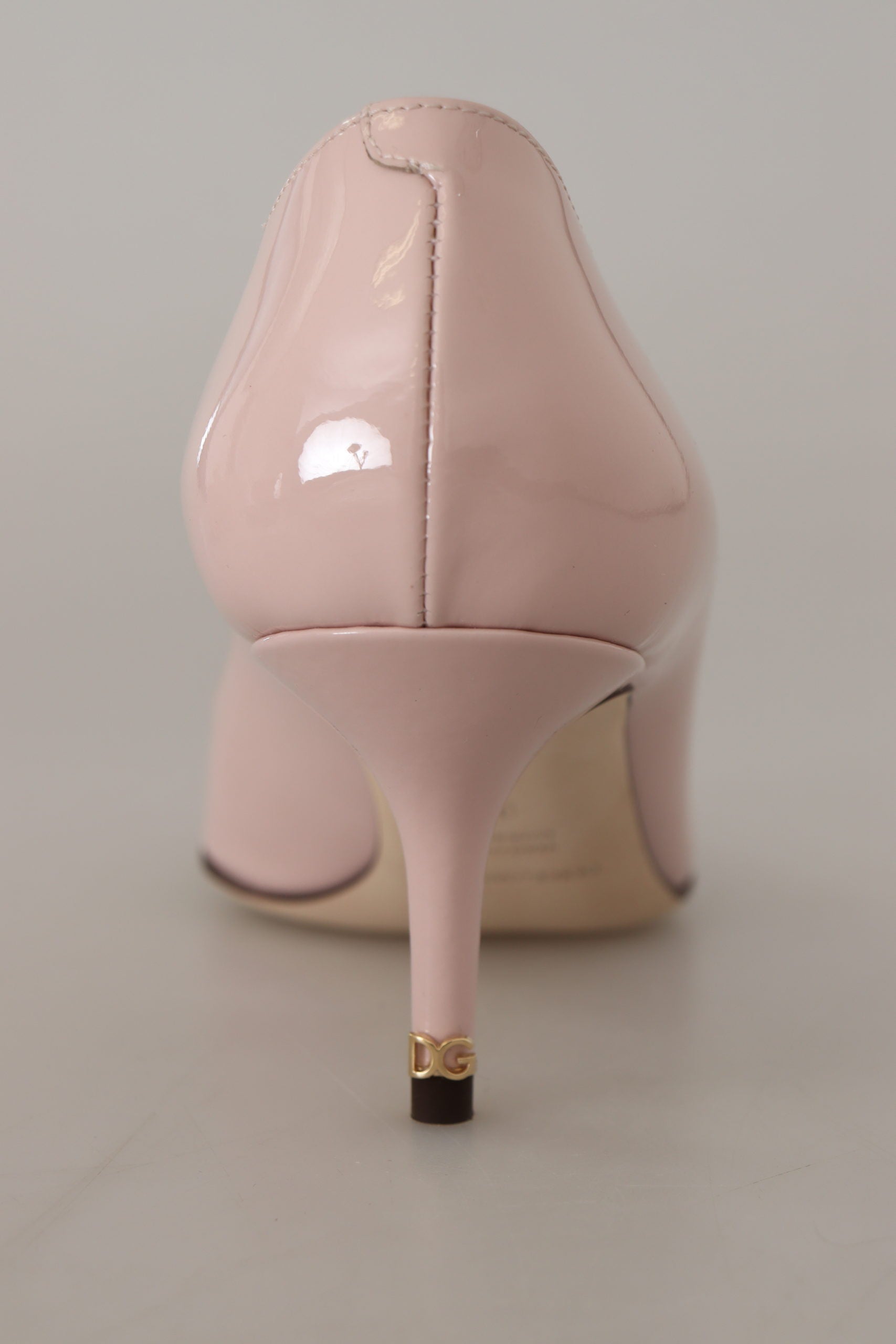 Dolce & Gabbana Patent Leather Kitten Heel Pumps