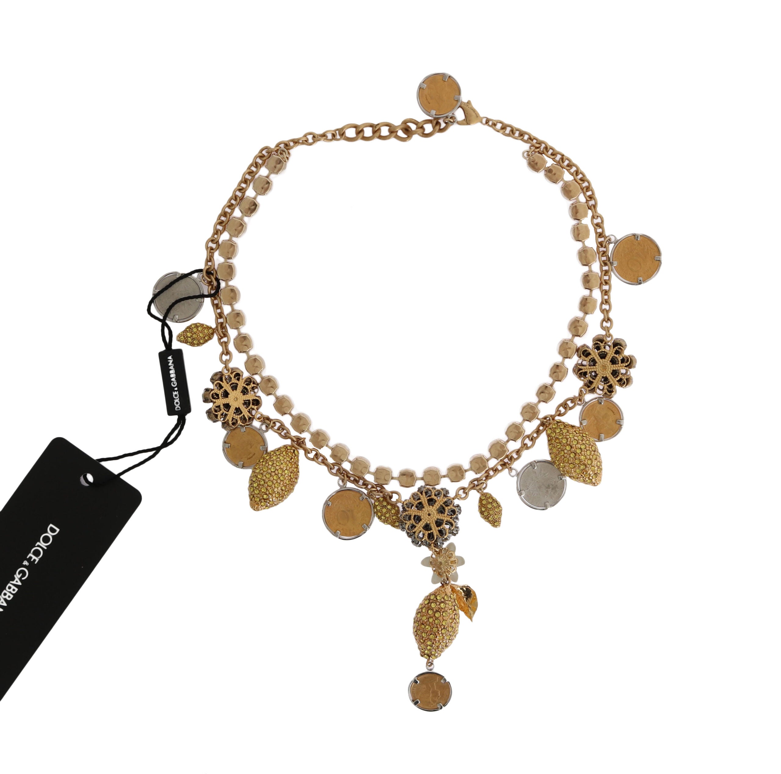 Dolce & Gabbana Pineapple Statement Necklace