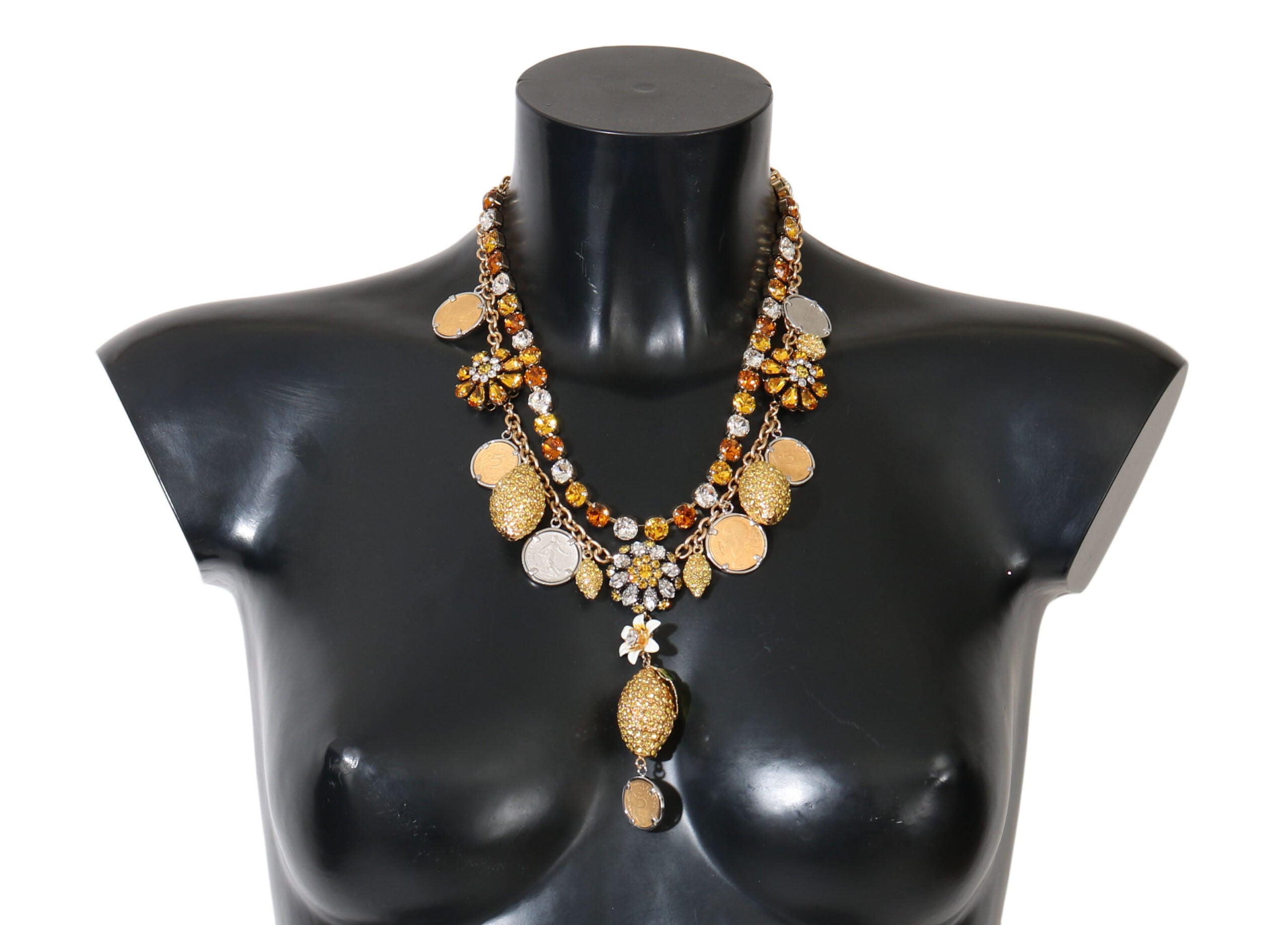 Dolce & Gabbana Pineapple Statement Necklace