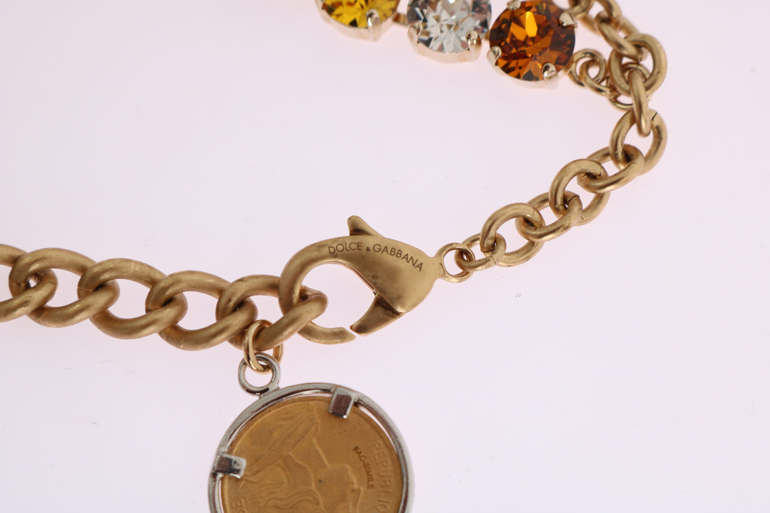 Dolce & Gabbana Pineapple Statement Necklace