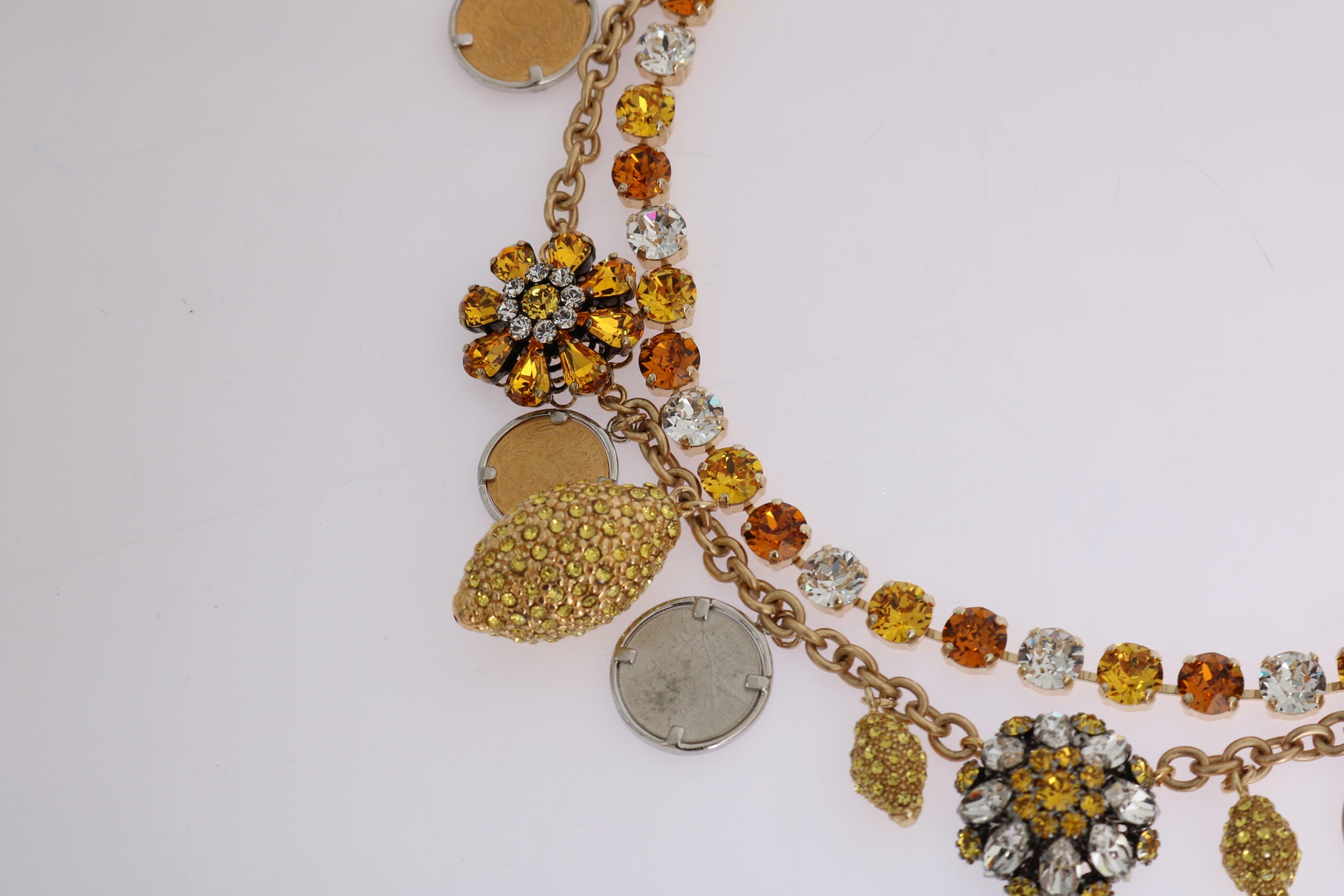 Dolce & Gabbana Pineapple Statement Necklace