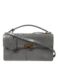 Balenciaga Le Dix Alligator Leather Shoulder Bag