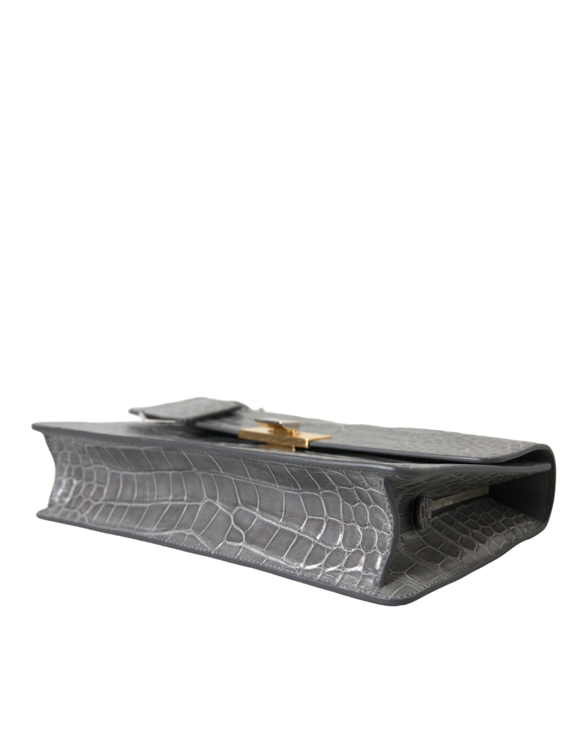 Balenciaga Le Dix Alligator Leather Shoulder Bag