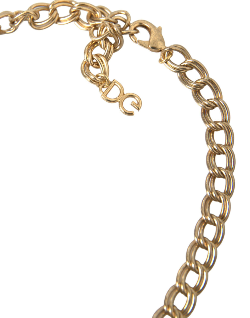 Dolce & Gabbana Crystal-Embellished Multi-Motif Pendant Necklace
