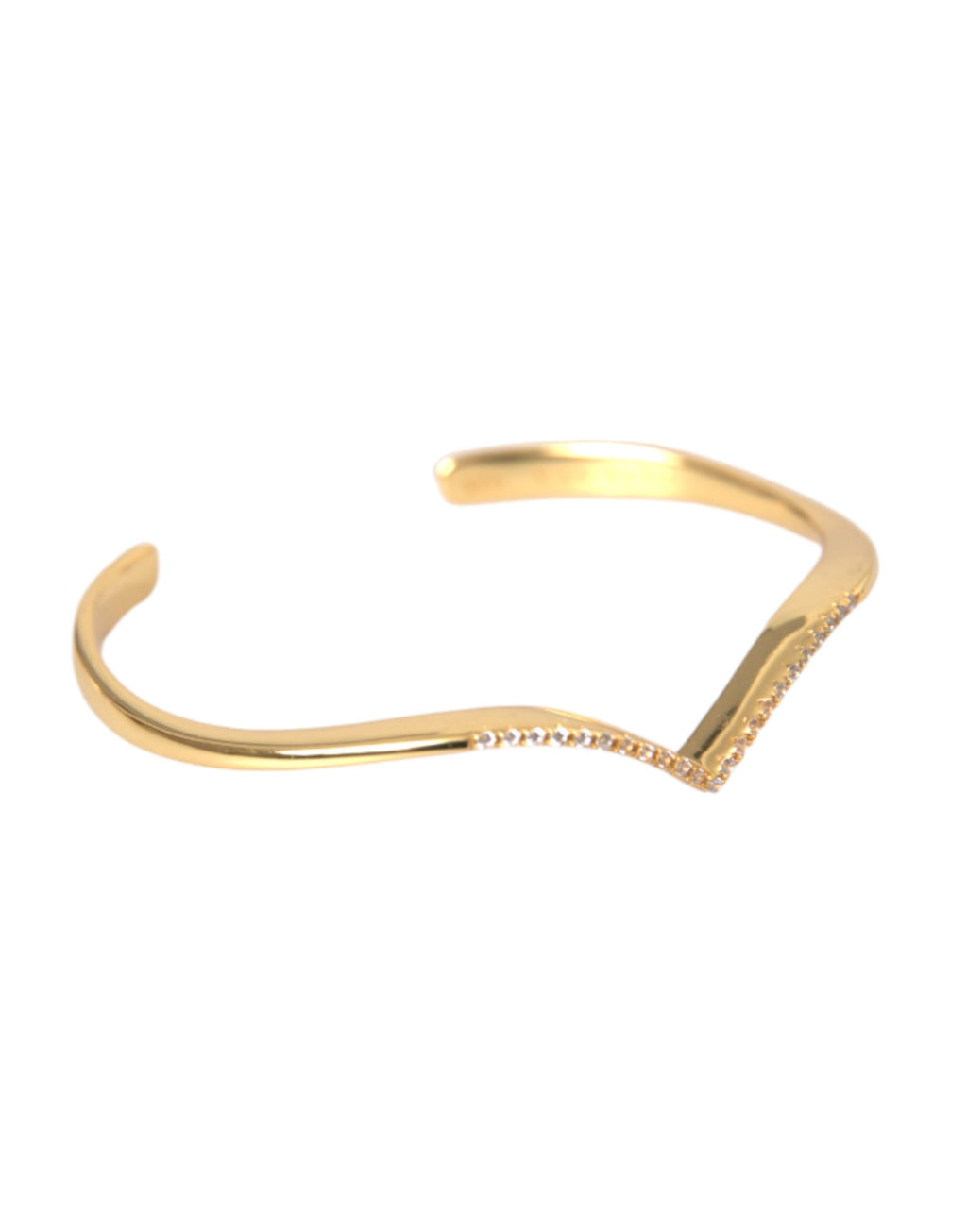 Nialaya Skyfall Arched Wing Cuff 925 Sterling Silver Bracelet