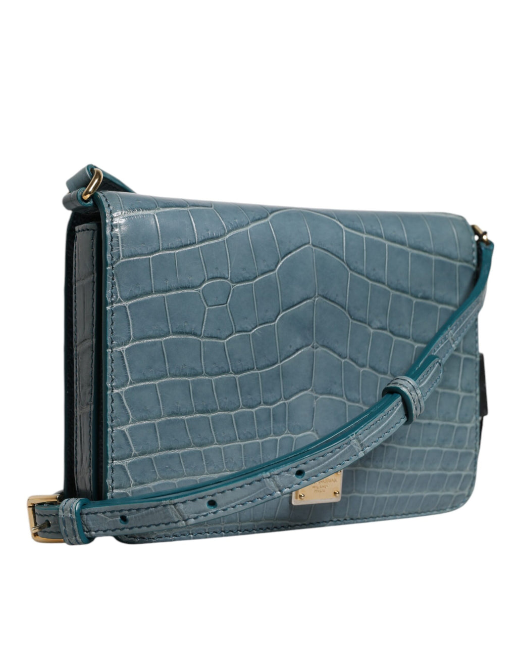 Dolce & Gabbana Crocodile Leather Crossbody Bag