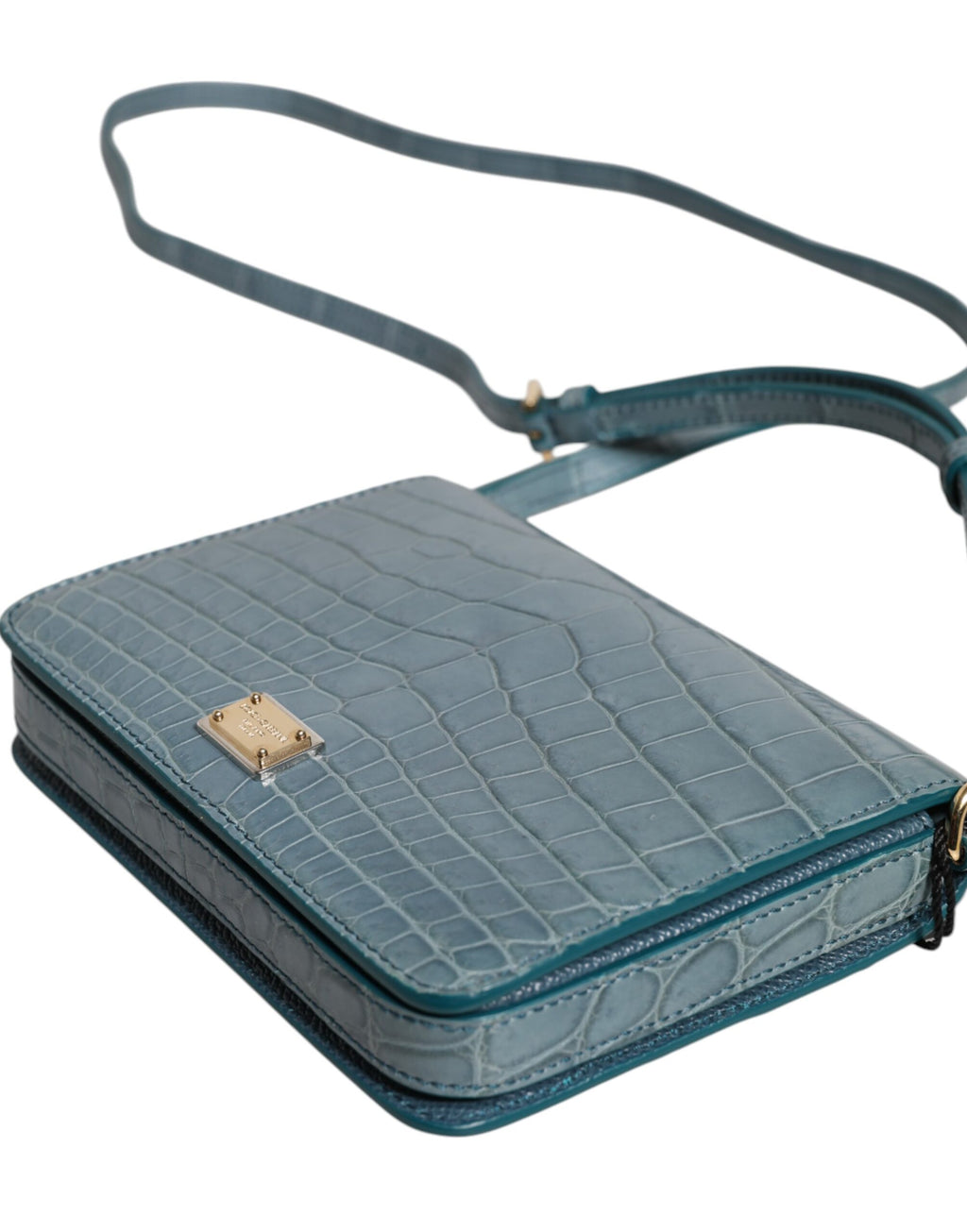 Dolce & Gabbana Crocodile Leather Crossbody Bag
